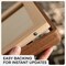 8.5x11 Mortise & Tenon Walnut Picture Frame, High End 8.5x11 Frames for Wall or Tabletop, Photo Frames 8.5 x 11 Walnut with Mat 6x8, Tempered Glass, Wall Kit, Set of 1
